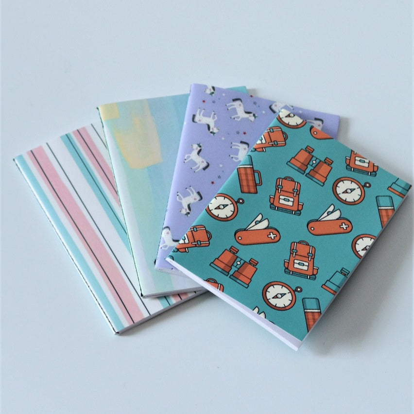 Pastel Lines - Pocket Notebook